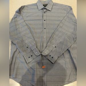 Men’s Black Traditional TechSmart Fit Button Down Nordstrom Dress Shirt